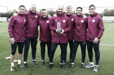 Guardiola fue elegido como entrenador del mes de noviembre