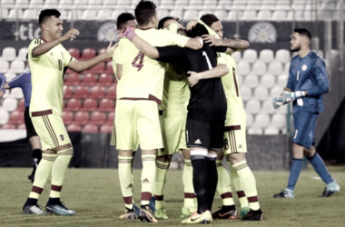 Fernando Macías marca con la selección venezolana sub-21