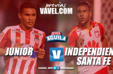 Previa Junior vs Santa Fe: Un &#039;tiburón&#039; y un &#039;león&#039;heridos, quieren levantarse.