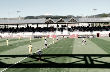 El Bilbao Athletic se impone con comodidad a un flojo Burgos