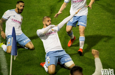 Goleada del Real Zaragoza ante un inocente Nástic