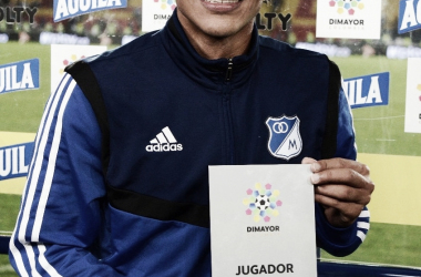 Juan David Peréz, el  mejor en el encuentro Millonarios-Jaguares