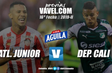 Previa Junior de
Barranquilla vs. Deportivo Cali: tres puntos para seguir en el grupo de los ocho