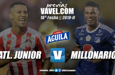 Previa Junior de
Barranquilla vs. Millonarios: por quedarse entre los ocho mejores