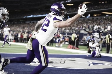 Vikings se llevan la victoria en casa de Cowboys