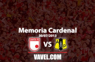 Memoria 'cardenal': empate en el primer Santa Fe vs. Alianza Petrolera de la historia en Bogotá