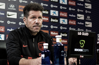 Simeone: "El Eibar es un rival duro"