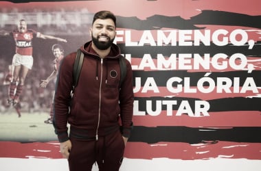 Após anunciar permanência no Flamengo, Gabigol se reapresenta no Ninho do Urubu