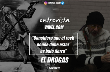 &nbsp;El Drogas: "Considero que el rock donde debe estar es bajo tierra"