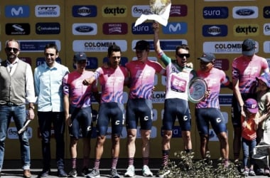 Education First gana la contrarreloj por equipos en el inicio del Tour Colombia