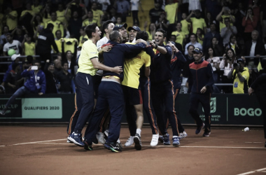 Colombia, de nuevo en la élite del tenis mundial&nbsp; tras ganarle a Argentina por Copa Davis