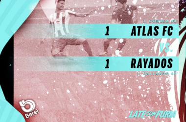 Atlas iguala ante Rayados en nueva jornada de e Liga MX&nbsp;
