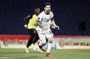 Messi: La figura en un partido chato
