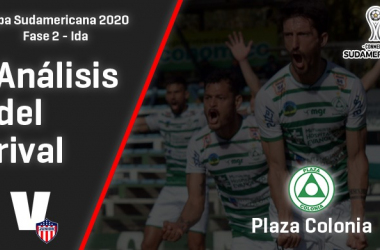 Junior de Barranquilla, análisis del rival: Plaza Colonia (Fase 2 - ida, Sudamericana 2020)