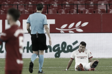 SD Eibar - Sevilla FC: dos principales bajas en los primeros 45 minutos del choque