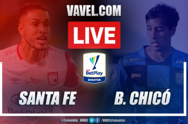 Resumen Santa Fe vs Chicó (2-0) en la fecha 9 por Liga BetPlay 2021-I