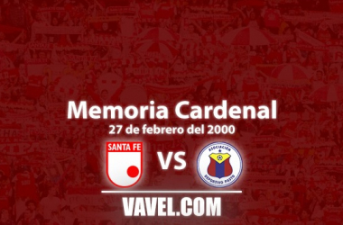 Memoria cardenal: victoria de&nbsp; Santa Fe ante el Deportivo Pasto en Soacha