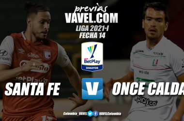 Previa Independiente Santa Fe vs. Once Caldas: será determinante una victoria