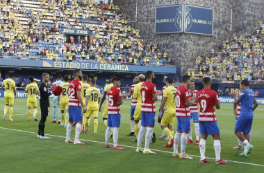 Villarreal - Granada CF: puntuaciones del Granada, jornada 1 de la Liga 