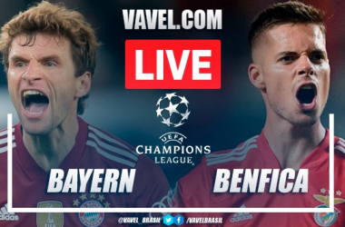 Gols e melhores momentos para Bayern de Munique 5-2 Benfica pela Champions League