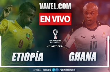 Resumen y goles: Etiopía 1-1 Ghana en Eliminatorias al Mundial 2022