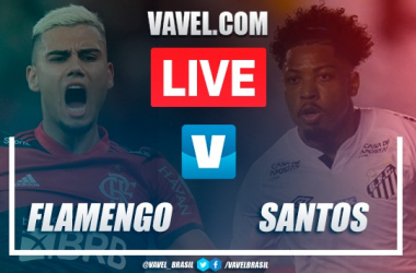Gols e melhores momentos Flamengo x Santos pelo Campeonato Brasileiro (0-1)