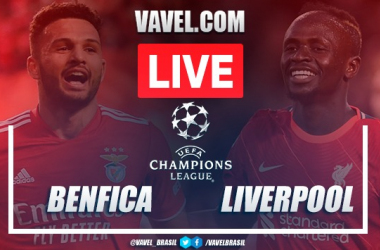 Gols e melhores momentos para Benfica x Liverpool pela Champions League (1-3)