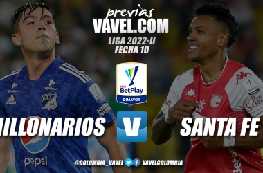 Previa Millonarios vs Independiente Santa Fe: por el clásico 307