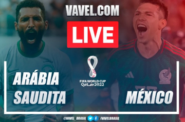 Arábia Saudita x México AO VIVO (0-1)
