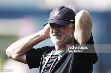 Graham Arnold dirige a la Selección de Australia desde 2018. Foto: Getty Images.
