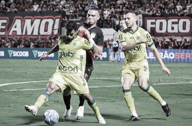 Atlético-GO marca no fim e evita derrota para o Mirassol