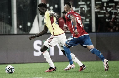 Empate sin goles entre Chile y Colombia
