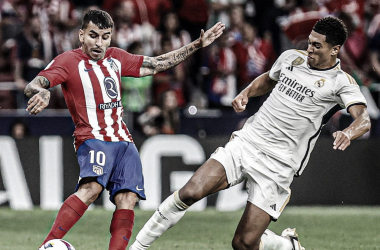 Correa sufrió una lesión en el partido ante el Real Madrid&nbsp;