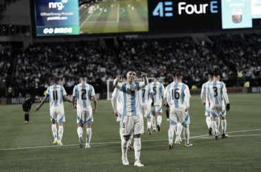 Argentina goleó, ganó y gusto 