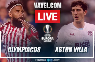 Olympiacos vs Aston Villa LIVE Score, half-time (1-0)