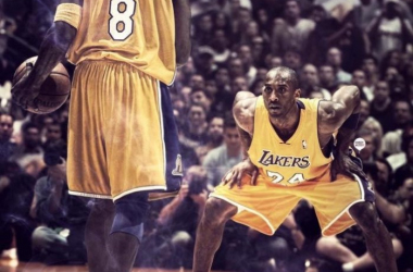 NBA : Los Angeles Lakers - Les numéros 8 et 24 de Kobe Bryant retirés