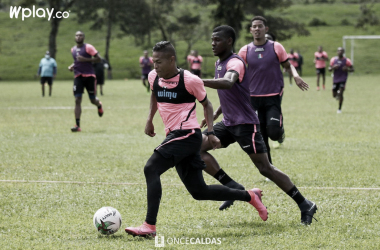 David Lemos, el jugador destacado del Once Caldas ante Atlético Bucaramanga