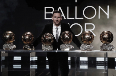 Messi consigue el sexto Balón de Oro