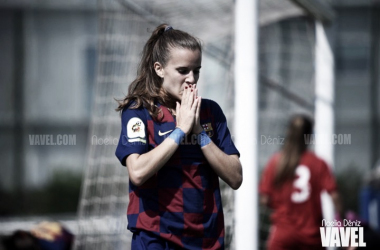 Carla Armengol: "Tenía ganas de disputar unos minutos con el primer equipo"