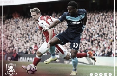 Resumen Middlesbrough 1-2 Arsenal en Premier League 2017