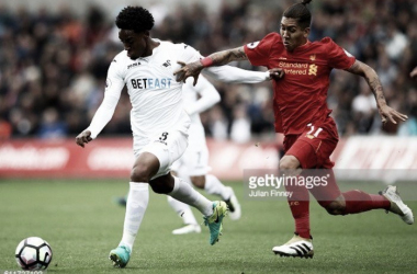 Swansea 1-0 Liverpool en Premier League 2018