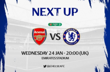 Resumen Arsenal 2-1 Chelsea en Carabao Cup 2018