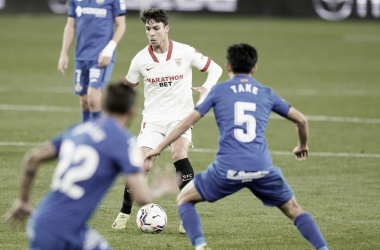 El Sevilla baila frente al Getafe&nbsp;