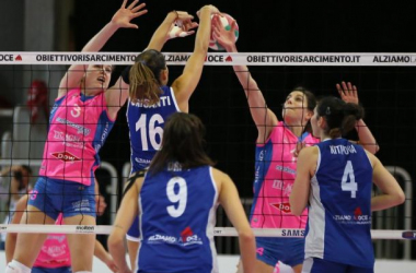 Volley A1 femminile – Secondo ko di fila per Conegliano, Piacenza guida la vetta in solitaria