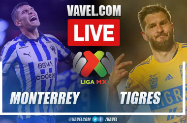 Tigres
vs Rayados Monterrey LIVE Score, Maxi Meza goal (1-2)