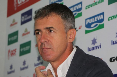 Alcaraz: &quot;Sacaremos el equipo más competitivo posible en Alcorcón&quot;