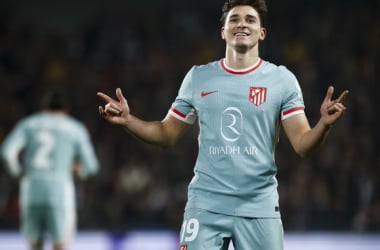 El Atleti gana con un impresionante Julián Álvarez