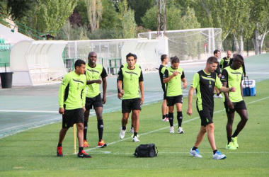 El Granada entrena sin Karnezis y con Buonanotte aparte