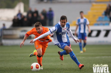 Resultado Alcoyano - Valencia Mestalla en Segunda B 2014 (2-1)