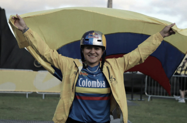 Queen Saray Villegas sorprende al llegar a la final del BMX Freestyle